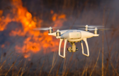 Drones στην μάχη των πυρκαγιών στην Ελλάδα